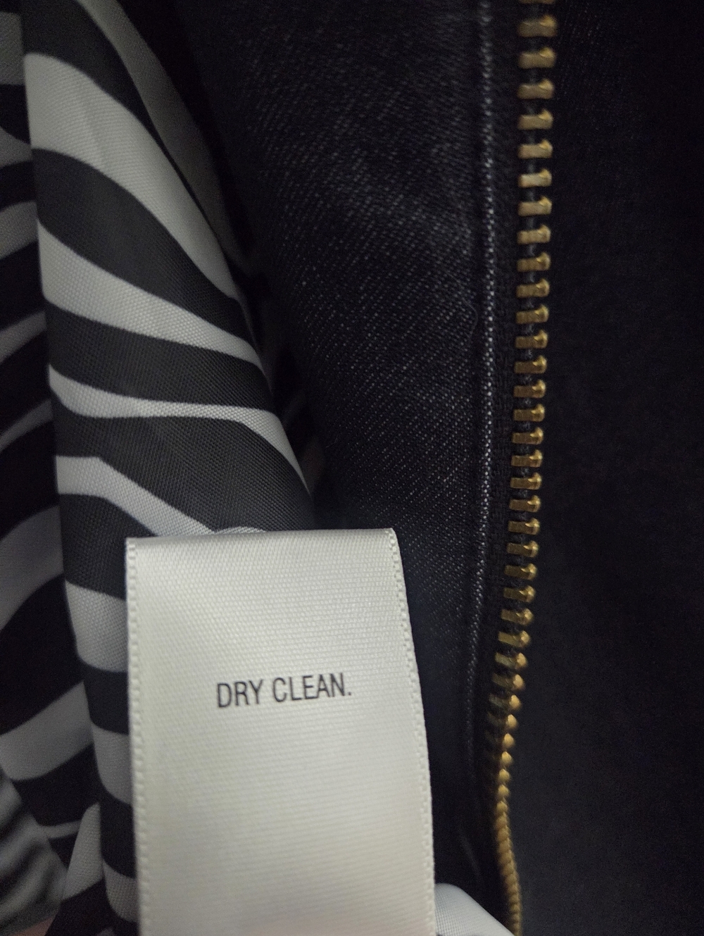 Dana Buchman Navy Zip Front Women's Jacket Size 12 - Picture 5 of 15